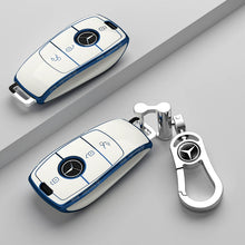 Funda bicolor para llave Mercedes-Benz Riviera – Carcasa de alto brillo con ribete en contraste