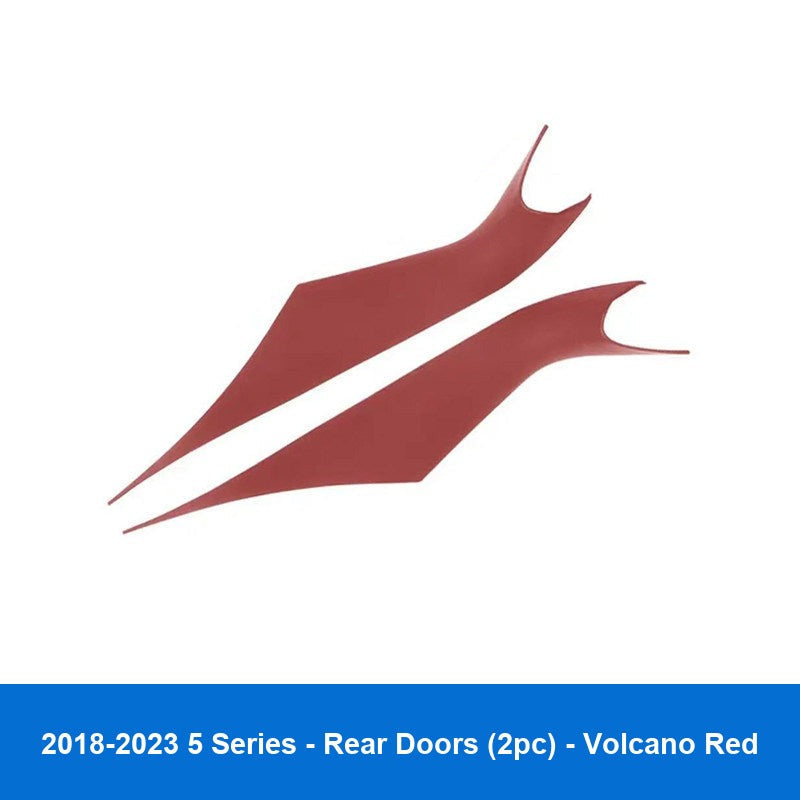 BMW door handle cover - (Volcano Red) 2018-2023 5 Series [Door Pull Handle] 2 rear doors
