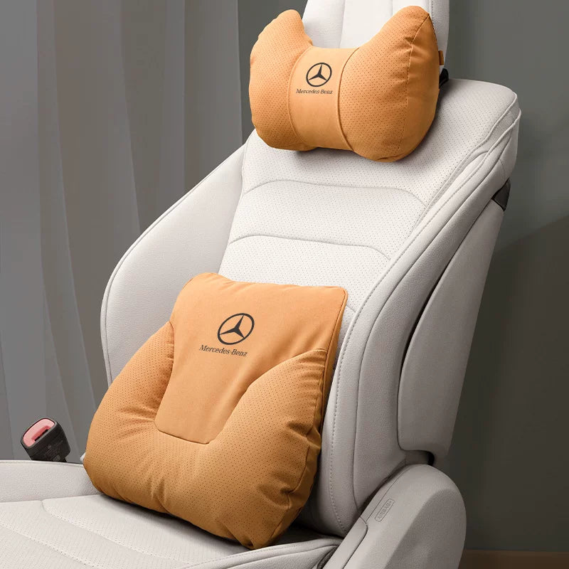 Mercedes-Benz E C A-CLASS GLC E300L headrest neck pillow special C260L car seat lumbar GLB backrest pad
