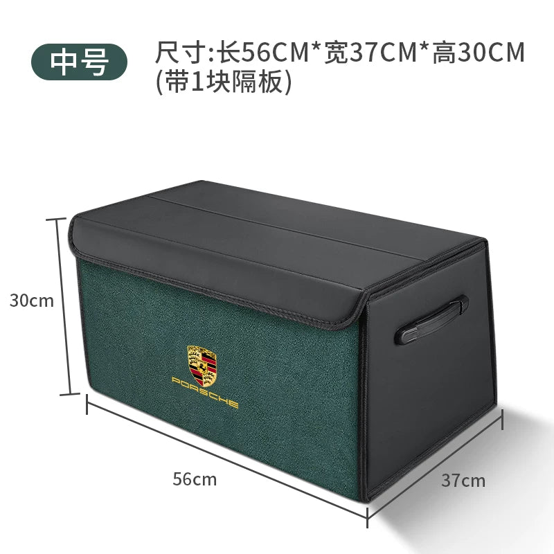 Suitable for Porsche car trunk storage, Cayenne Macan, Palamella, Taycan car organizer