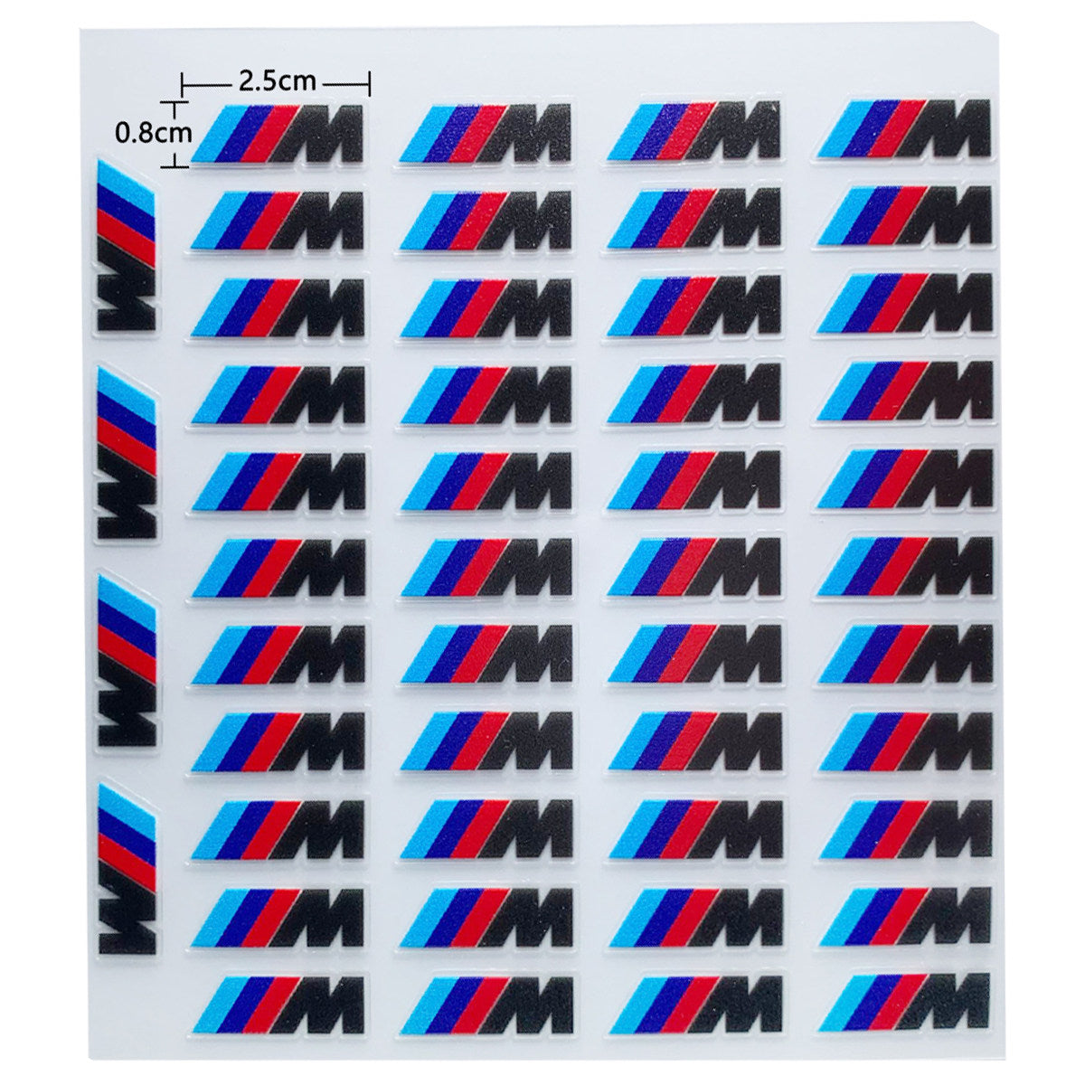 BMW Motorrad Decal & Emblem Sticker Set - Reflective, Metal & Embroidered Styles