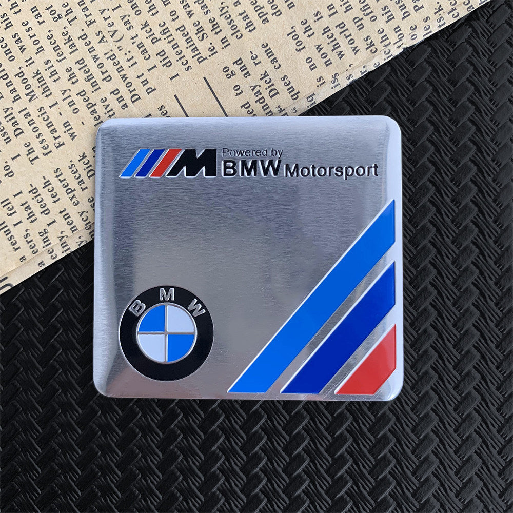 BMW & Mercedes-Benz Metal Emblem Badge Stickers