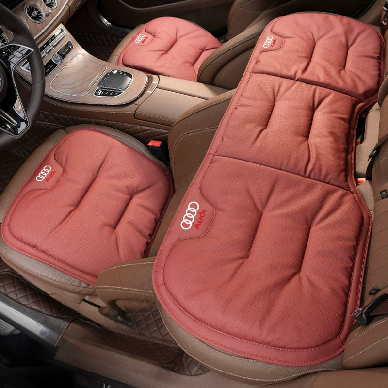 Audi Elite Cloud-Top Seat Cushions – Perforated Breathable All-Season Comfort