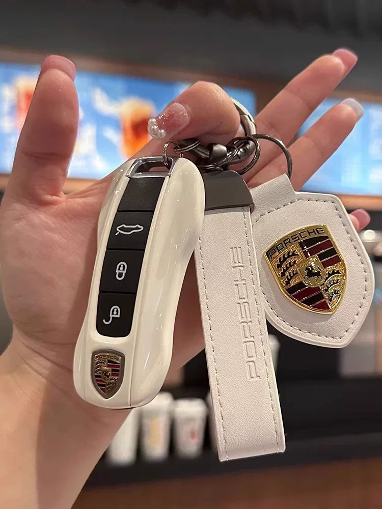 Porsche Signature Gloss Key Shell – 13-Colour Crest Collection and Houndstooth Edition