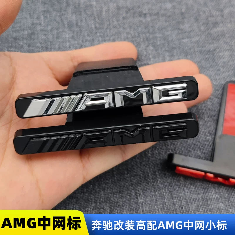 Applicable to Mercedes-Benz GLC modified AMG net standard GLC/180/200/260/300C-class E-class GT modified car logo