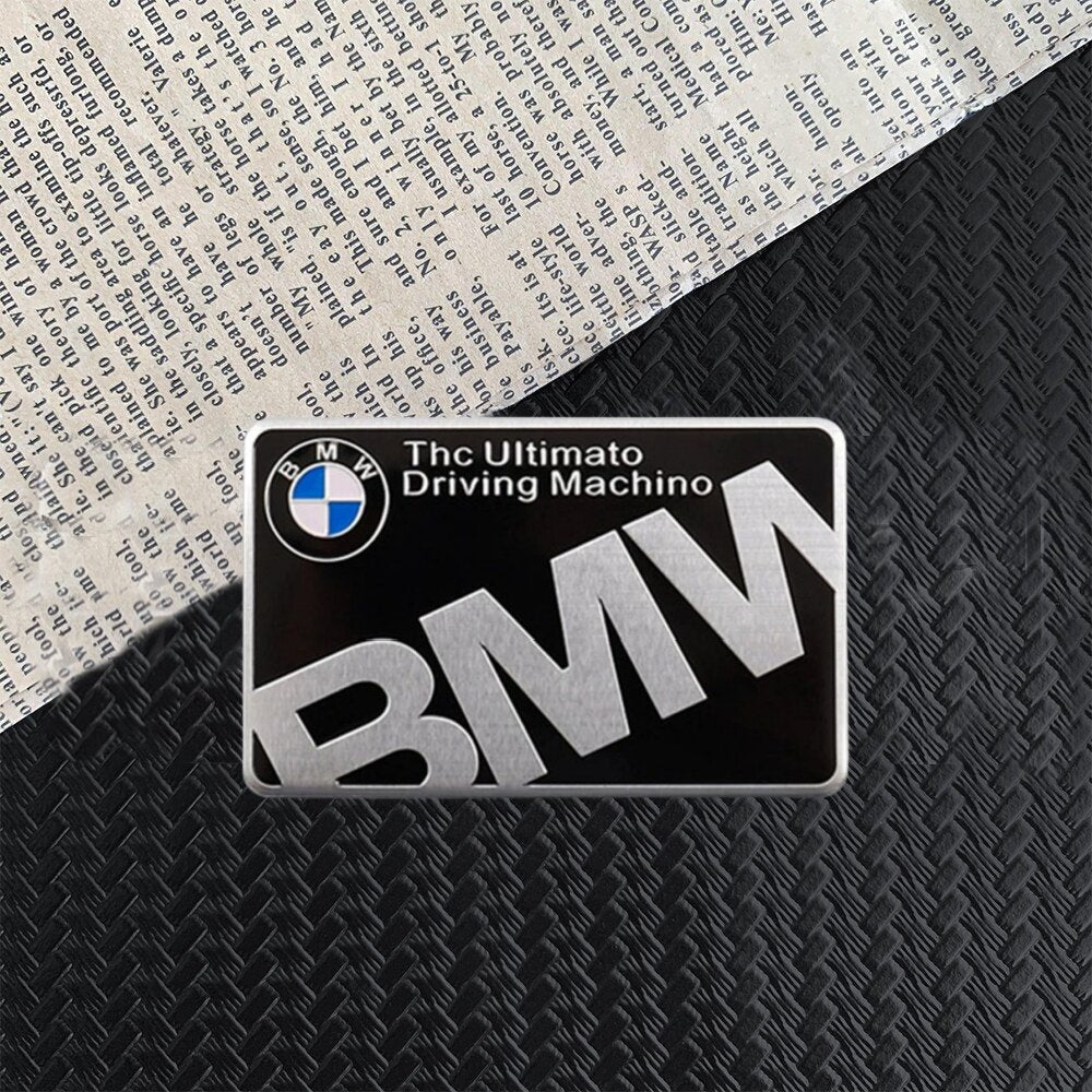 BMW & Mercedes-Benz Metal Emblem Badge Stickers