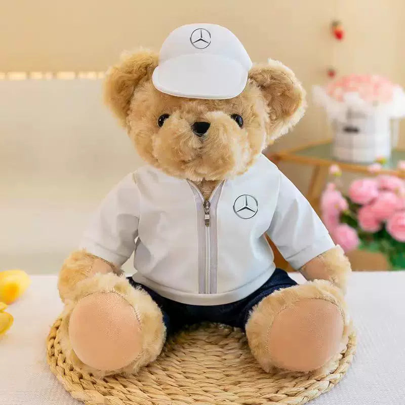 Car Emblem Teddy Bear – Mercedes-Benz emblem cap and jacket
