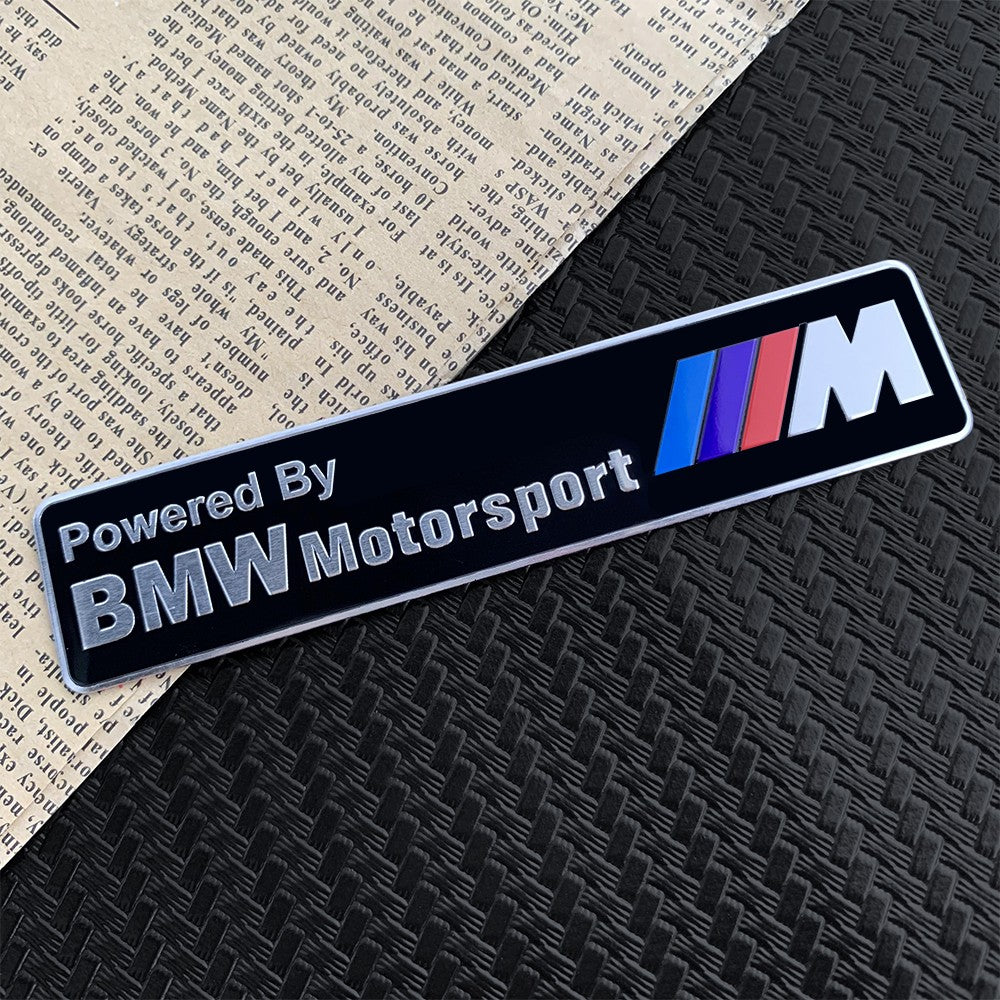 BMW Motorrad Decal & Emblem Sticker Set - Reflective, Metal & Embroidered Styles