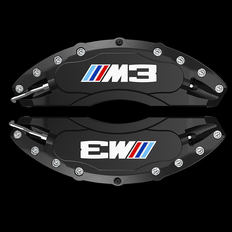 BMW brake caliper covers, Black finish, M3 logo