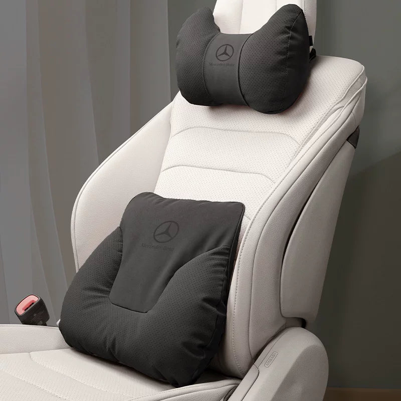 Mercedes-Benz E C A-CLASS GLC E300L headrest neck pillow special C260L car seat lumbar GLB backrest pad