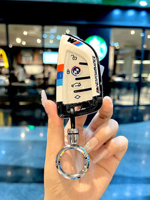 Funda para llave inteligente BMW - Funda protectora de TPU con llavero