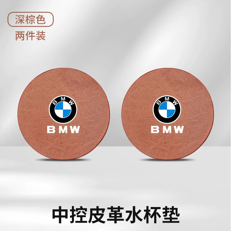 Suitable for BMW water coaster 1 series, 3 series, 5 series, 6 series, 7 series X1X2X3X4X5X6X7 central control interior anti-skid groove pad