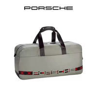 Porsche Turbo No.1 Heritage Weekender Duffel – Tartan Script Grand Touring Edition
