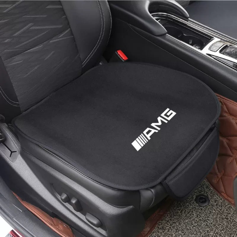 AMG plush seat cushion on the passenger seat
