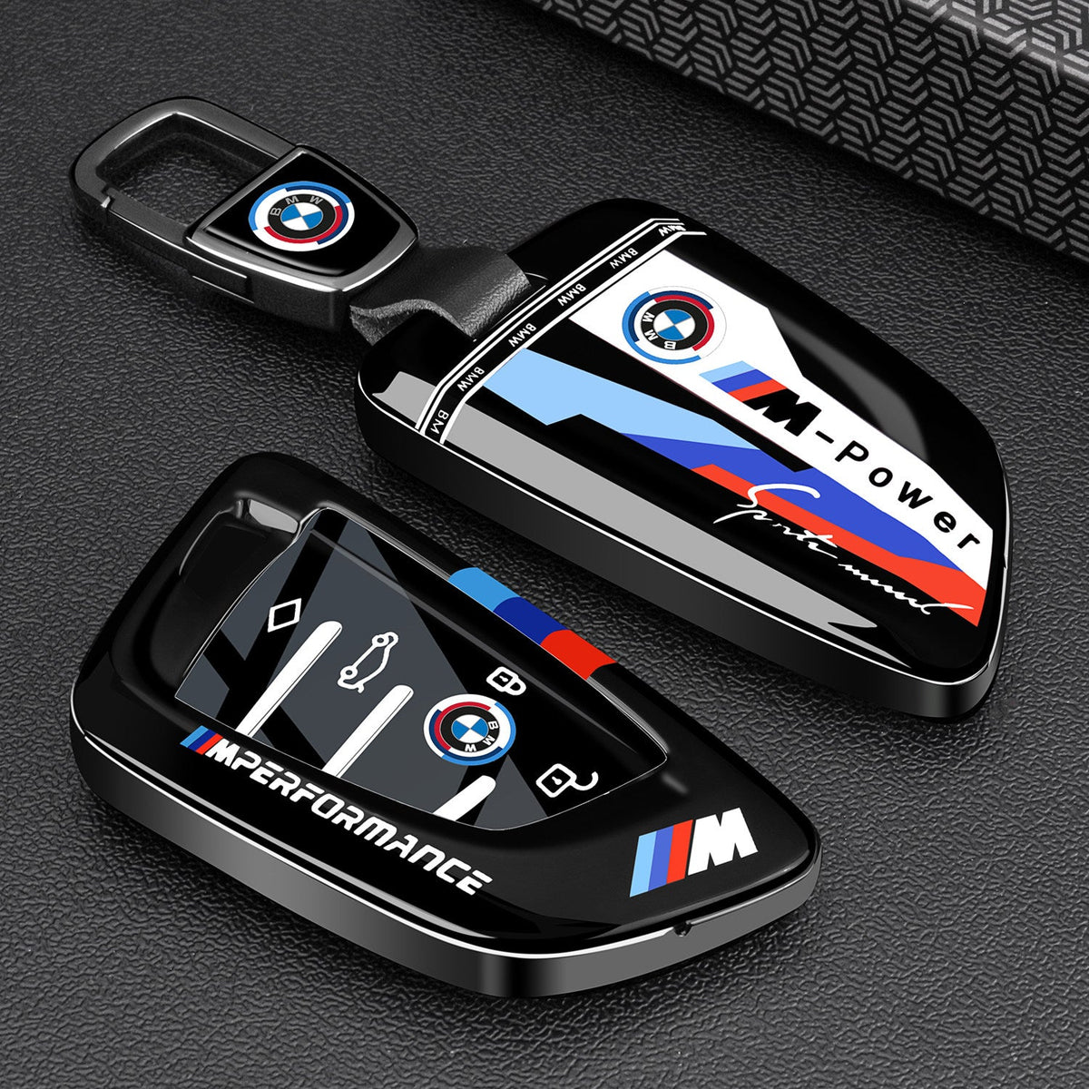 BMW Mineral Lime painted key case cover with shell only for 3 5 Series X1 X3 X5 i3 smart key
