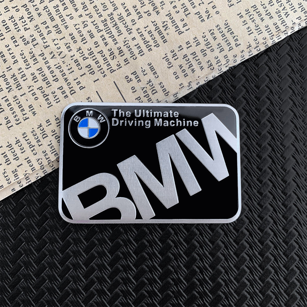BMW & Mercedes-Benz Metal Emblem Badge Stickers