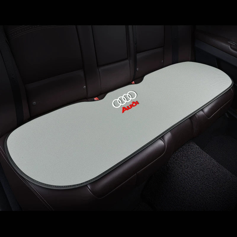 Audi breathable linen rear bench cushion in Light Gray