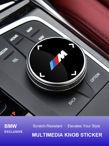 Pegatina para mando multimedia BMW M - Cubierta de ajuste preciso