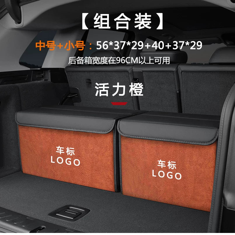 Suitable for Porsche car trunk storage, Cayenne Macan, Palamella, Taycan car organizer
