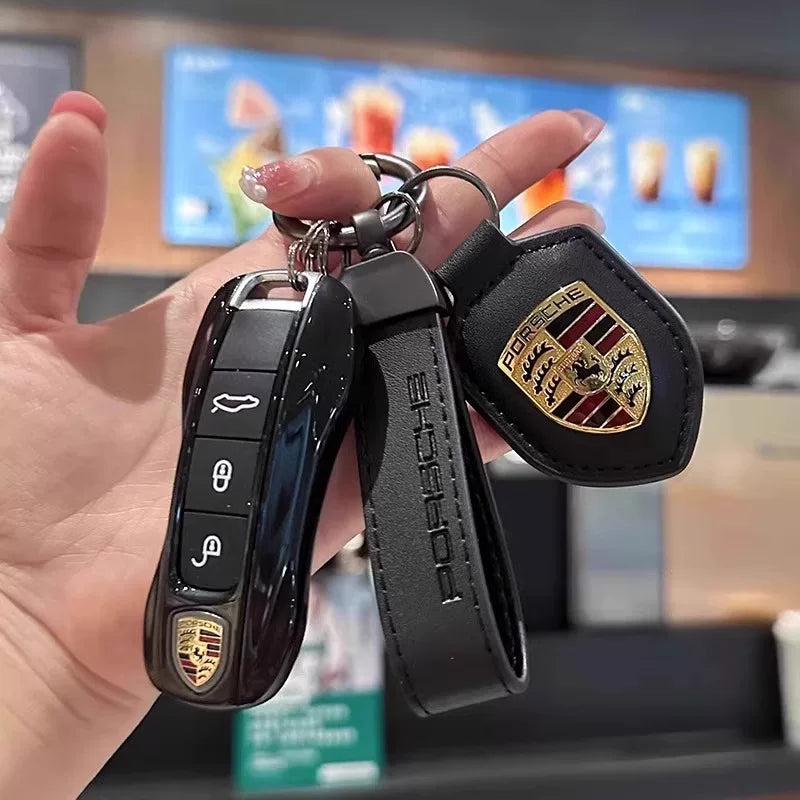 Porsche Signature Gloss Key Shell – 13-Colour Crest Collection and Houndstooth Edition