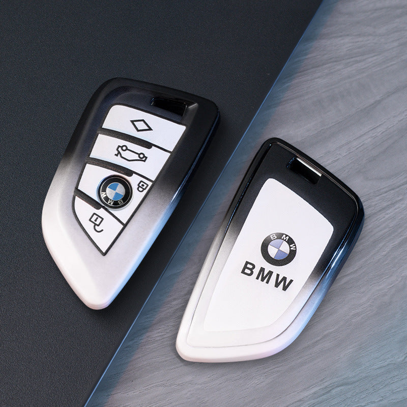 BMW smart key fob case front and back view