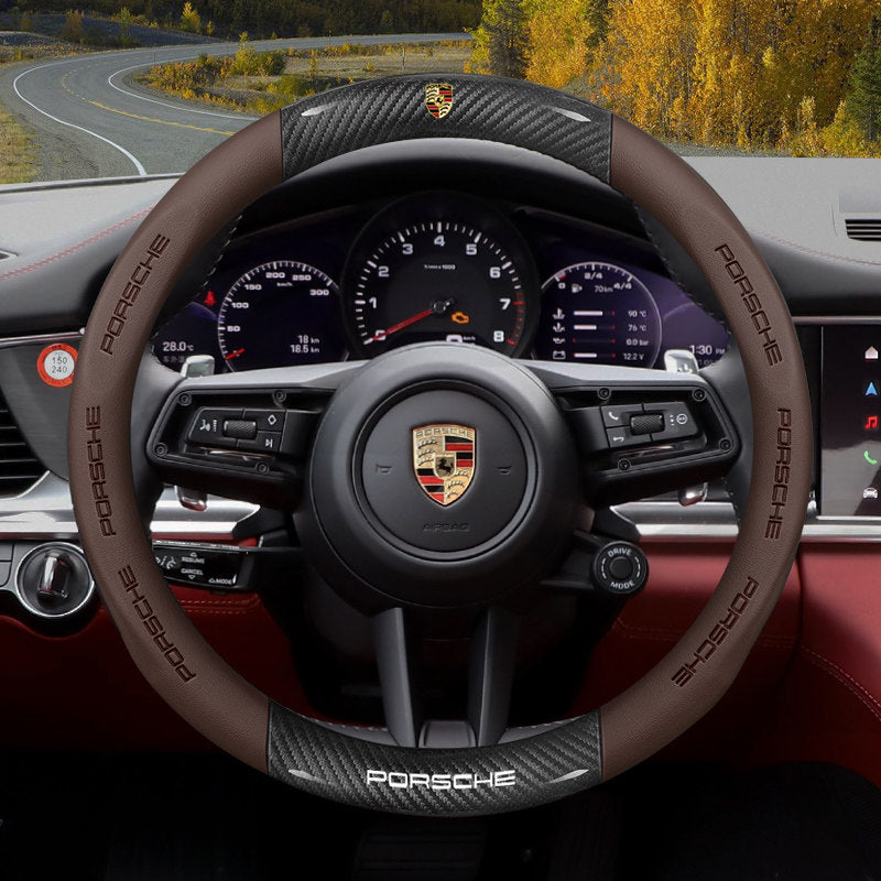 Porsche Signature Steering Wheel Cover – Ultra-Thin Nappa-Grain Sport Grip