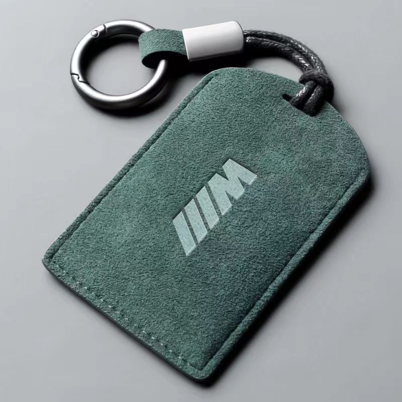 BMW Alcantara Suede Digital Card Key Holder & Protective Sleeve Case