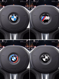 Badge de volant BMW - Emblème central personnalisé