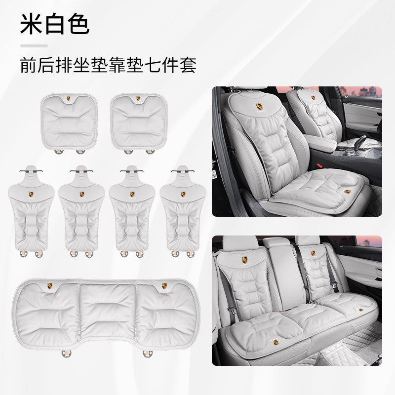 Porsche seat cushions: new Cayenne Panamera Macan 718 911 interior seat cushion covers suitable for all seasons