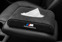 Porte-mouchoirs en suédine BMW - Organiseur intérieur M Performance