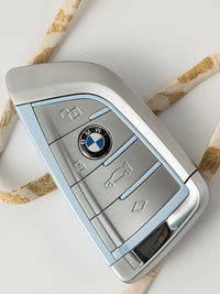 BMW Bespoke Aqua Blue Blade Key Housing – Custom-Painted Shell Upgrade