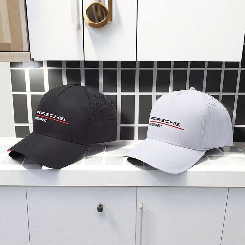 Porsche hats, baseball caps, caps, golf, sports, 4s, shop gifts, mancan, car interiors, summer