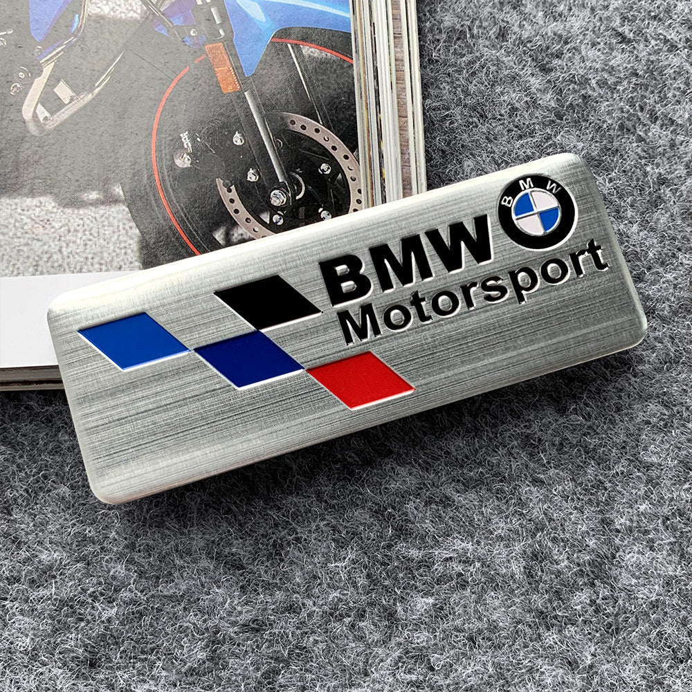 BMW Motorrad Decal & Emblem Sticker Set - Reflective, Metal & Embroidered Styles