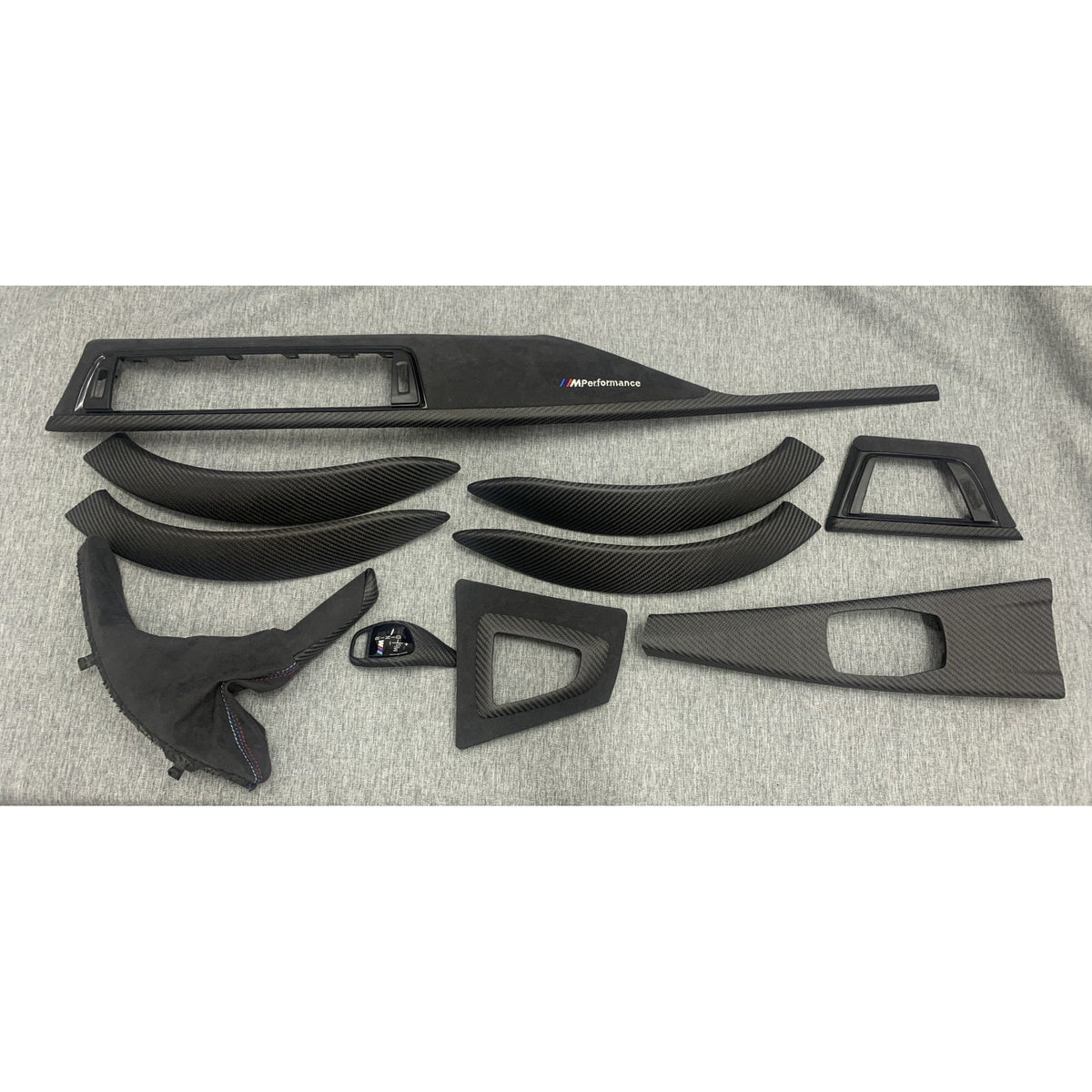 BMW F30/F35 interior 10-piece full set, real carbon fiber