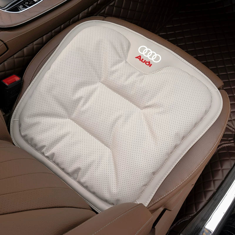 Audi Elite Cloud-Top Seat Cushions – Perforated Breathable All-Season Comfort