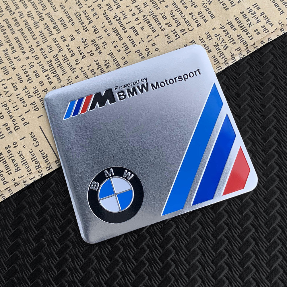 BMW Motorrad Decal & Emblem Sticker Set - Reflective, Metal & Embroidered Styles