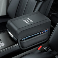 Cojín para reposabrazos Audi – Almohadilla elevadora para consola central con bolsillos laterales