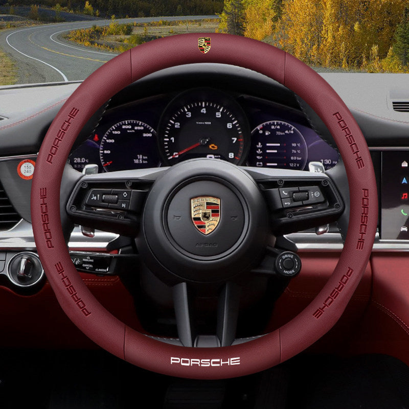 Porsche Signature Steering Wheel Cover – Ultra-Thin Nappa-Grain Sport Grip