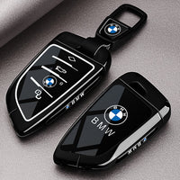 Funda para llave inteligente BMW - Carcasa metálica con llavero (Serie G)