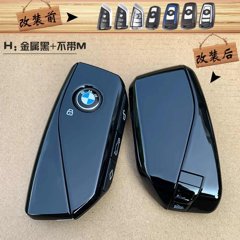 Applicable to BMW key upgrade and modification, old knife peak model, 24 U-bottom remote control 34567 series special modification