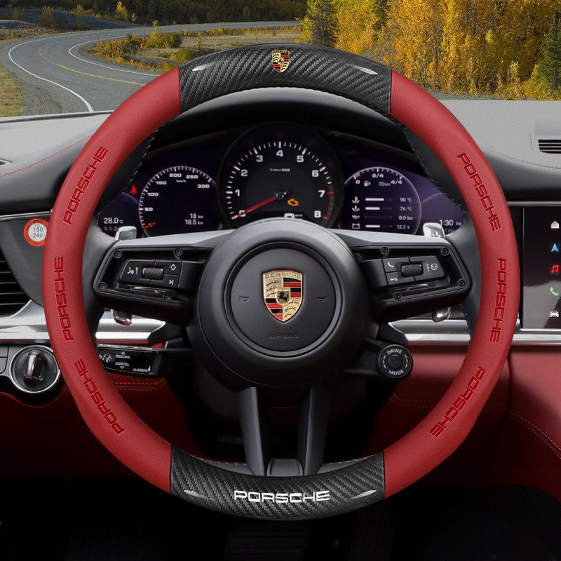 Porsche Signature Steering Wheel Cover – Ultra-Thin Nappa-Grain Sport Grip