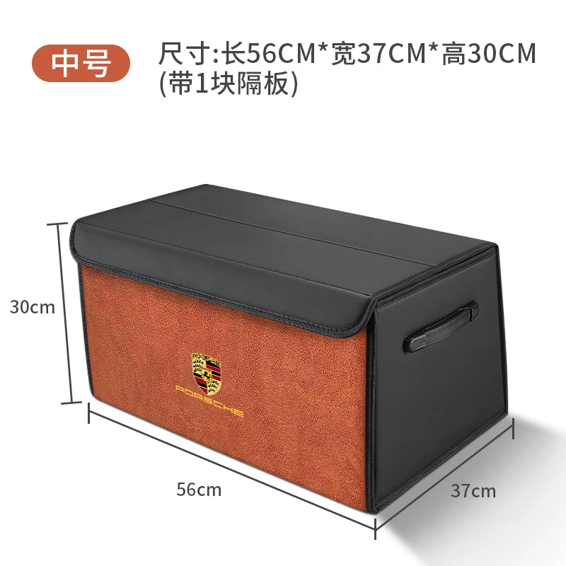 Suitable for Porsche car trunk storage, Cayenne Macan, Palamella, Taycan car organizer