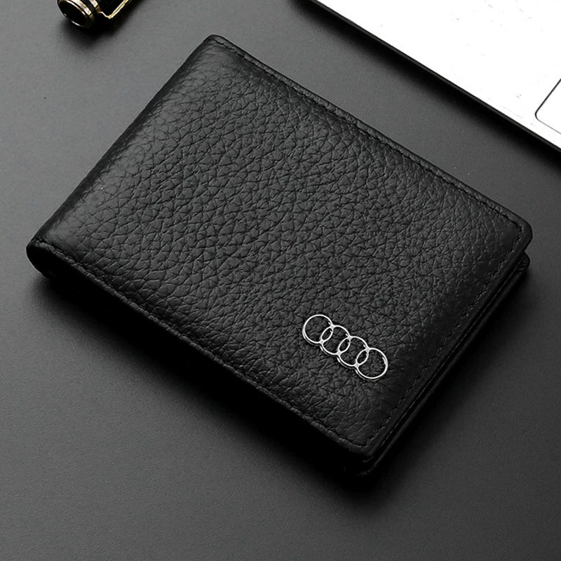 Audi edition leather licence and card holder