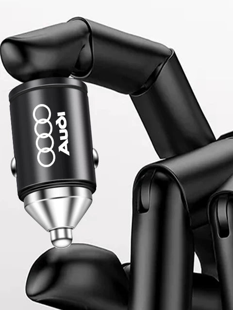 Audi hidden car charger – compact alloy body