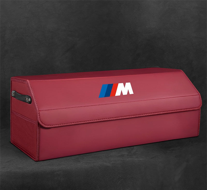 BMW trunk storage box, large size, burgundy color, standard