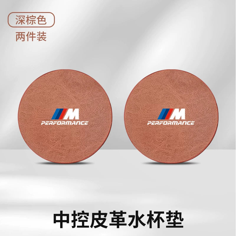Suitable for BMW water coaster 1 series, 3 series, 5 series, 6 series, 7 series X1X2X3X4X5X6X7 central control interior anti-skid groove pad