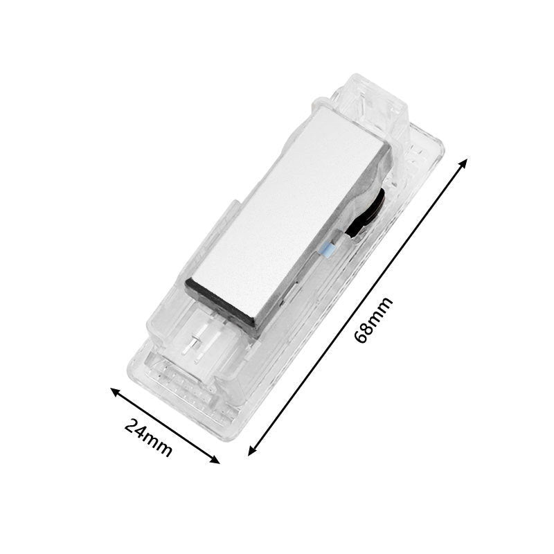BMW door projector unit dimensions 68mm by 24mm