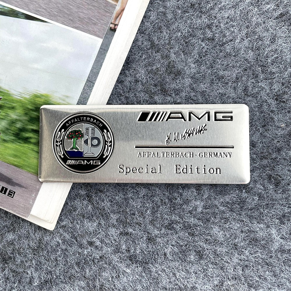 BMW & Mercedes-Benz Metal Emblem Badge Stickers