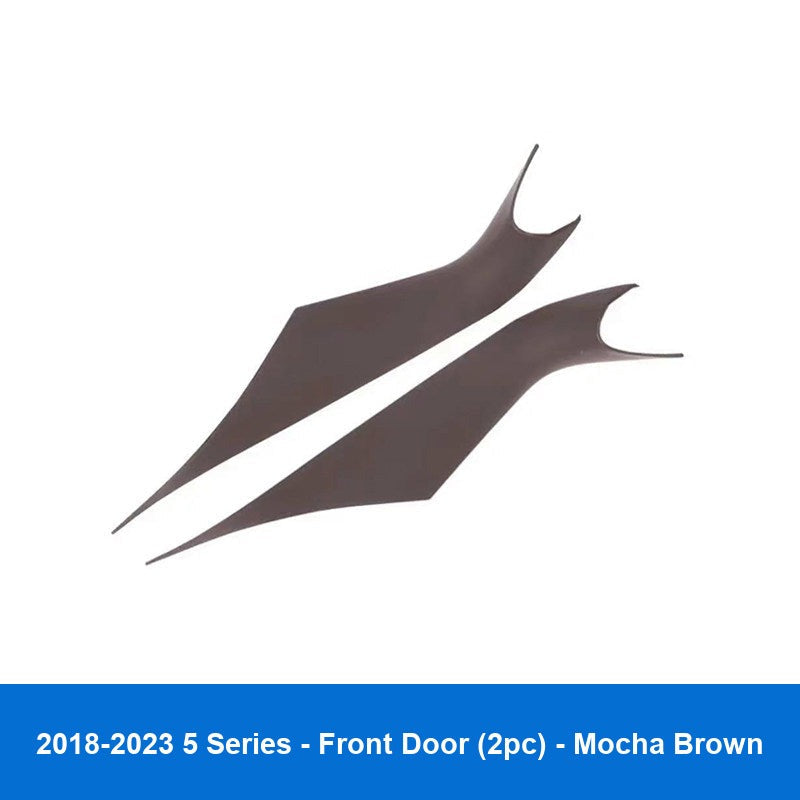 BMW door handle cover - (Mocha Brown) 2018-2023 5 Series [Door Pull Handle] Front Door 2 pieces