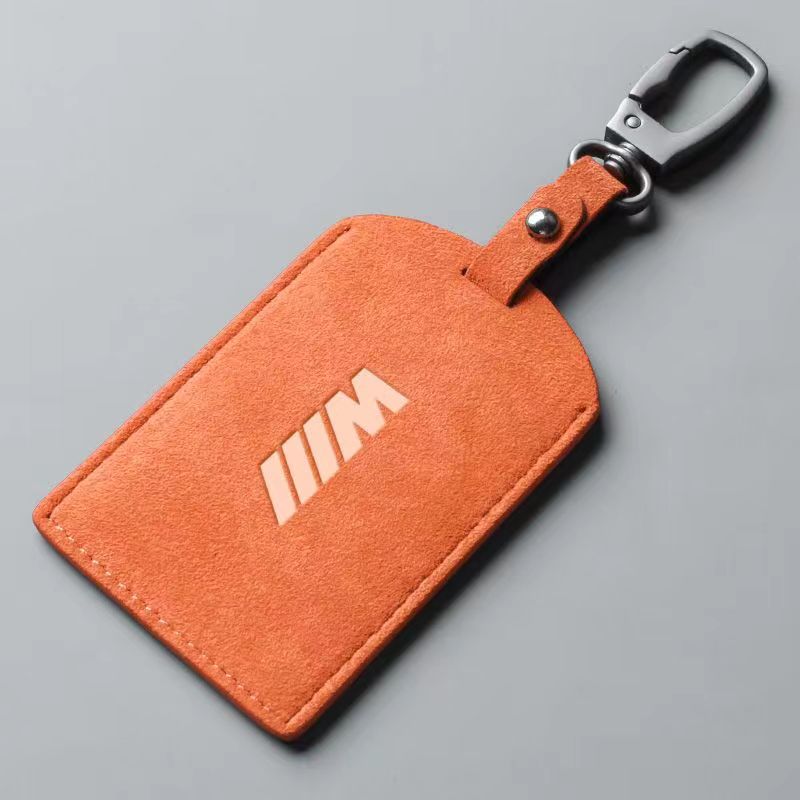 BMW Alcantara Suede Digital Card Key Holder & Protective Sleeve Case